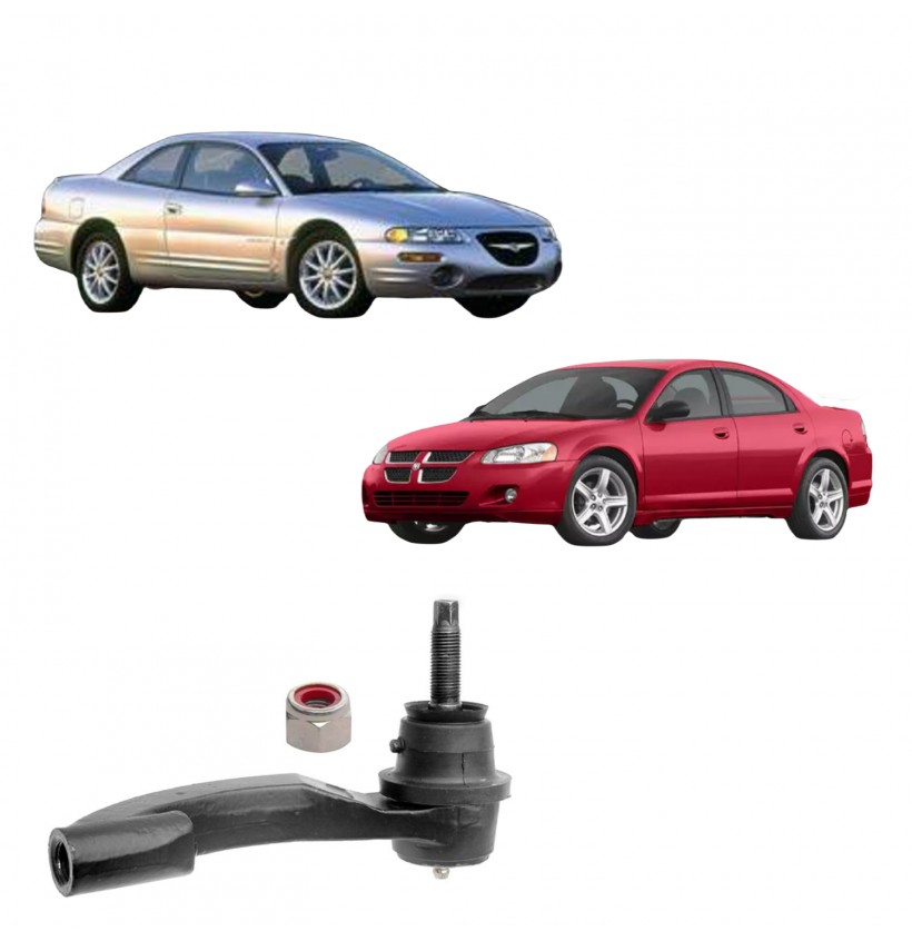 Terminal de Dirección Izquierdo para Dodge Stratus y Chrysler Sebring (1995-2000) - Raybestos