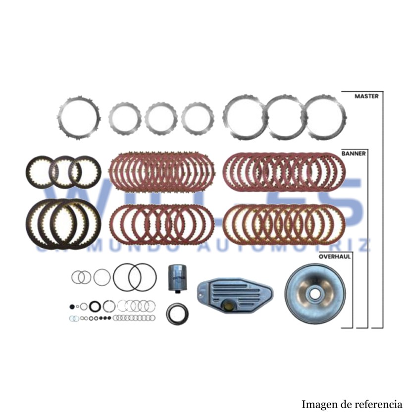 Kit Master Transmisión 68RFE Mopar Original — Ram / Dodge 6.7 Cummins 2007–2024